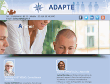 Tablet Screenshot of adapte.fr